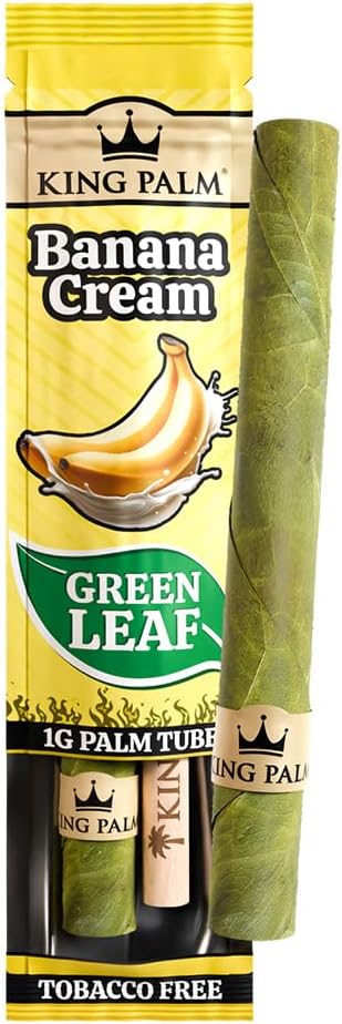 King Palm Banana Cream Green Leaf 1G Tube