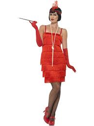 Smiffys Flapper Red Adult Costume 16-18 Large