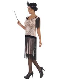 Smiffys 20s Coco Flapper Pink Adult Costume 12-14 Medium