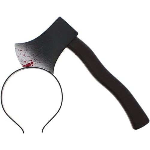 Bloody Axe Through Head on Headband