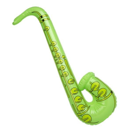 Green Inflatable Saxophone