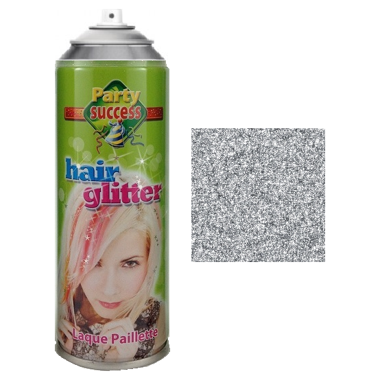 Silver Glitter Hair Spray 125ml