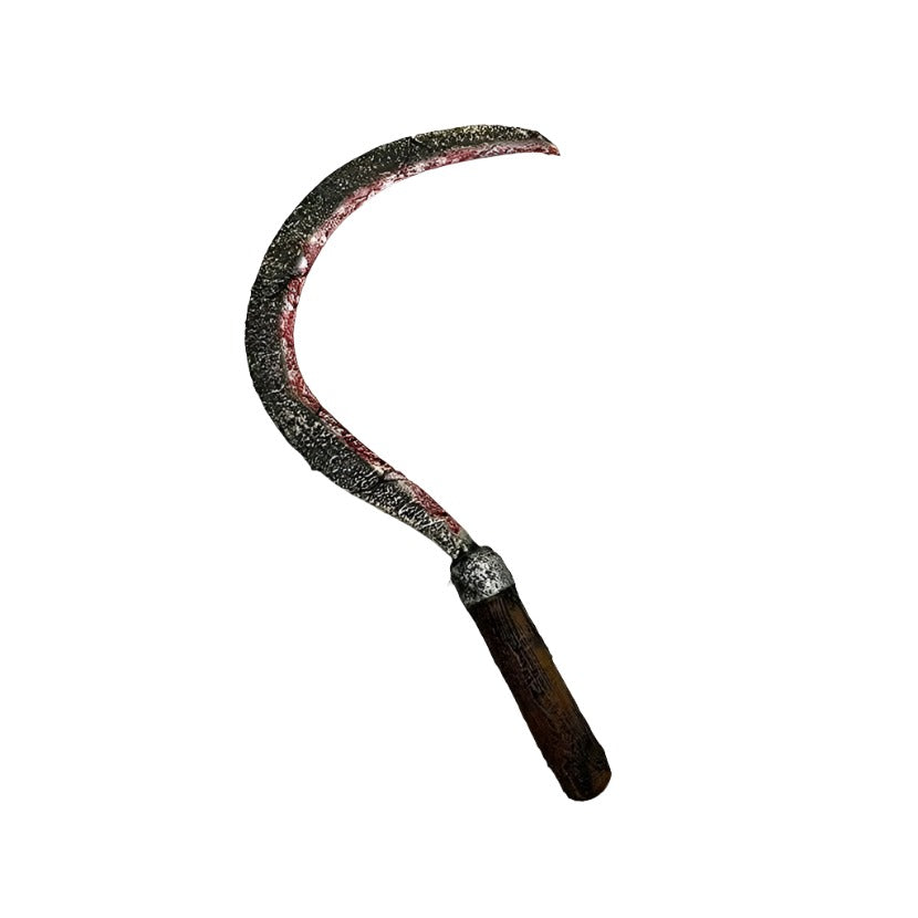Bloody Sickle Scythe Realistic Hard Foam