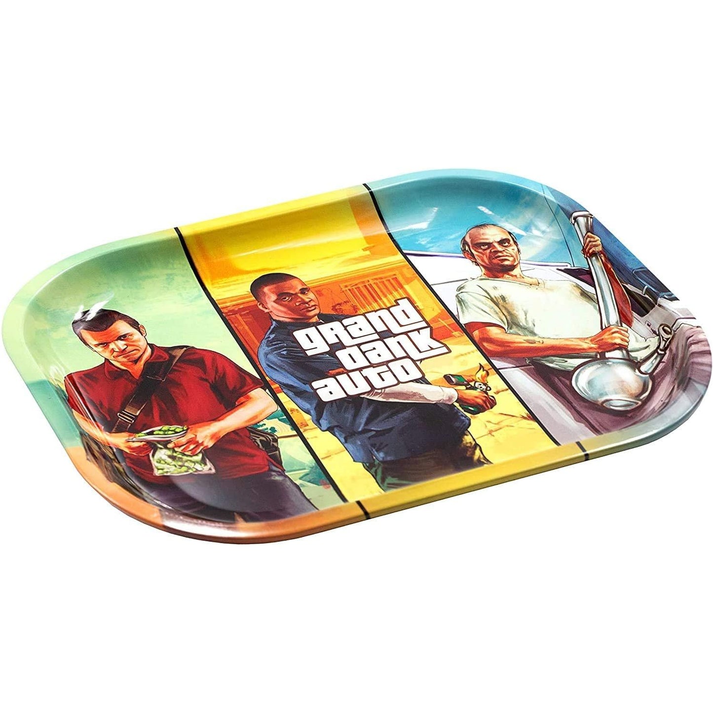 Grand Dank Auto Metal Rolling Tray