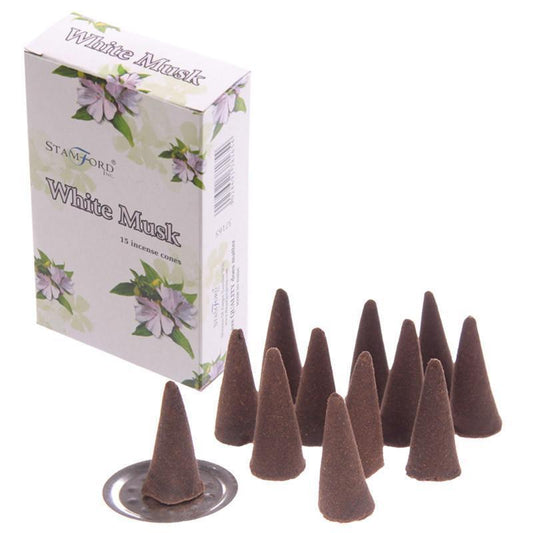 Stamford White Musk Incense Cones