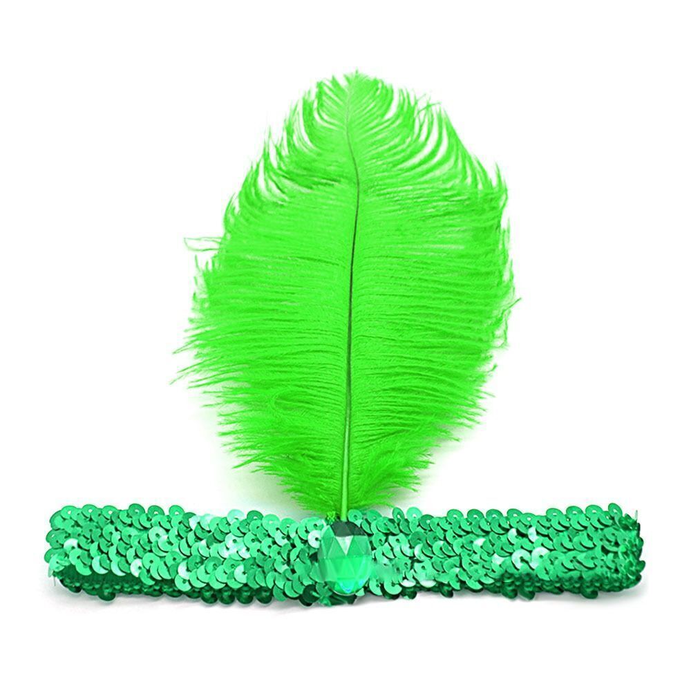 Green Flapper Headband