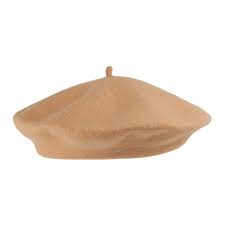 Brown French Beret Hat