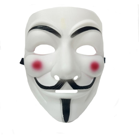 White Anonymous Hacker Mask