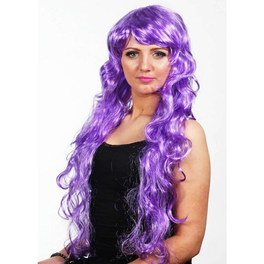 Lilac Wavy Luxury Long Wig