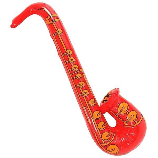 Red Inflatable Saxophone