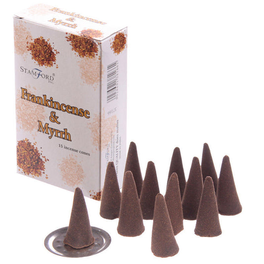 Stamford Frankincense & Myrrh Incense Cones
