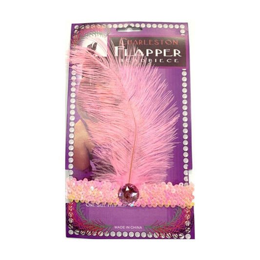 Baby Pink Flapper Headband