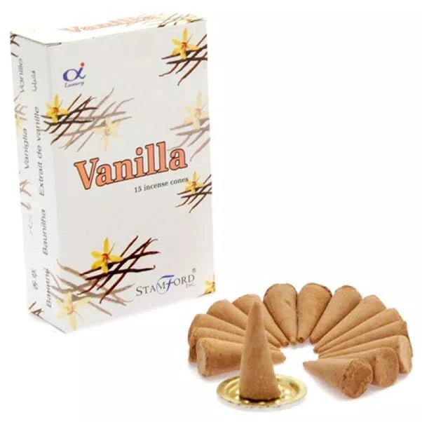 Stamford Vanilla Incense Cones