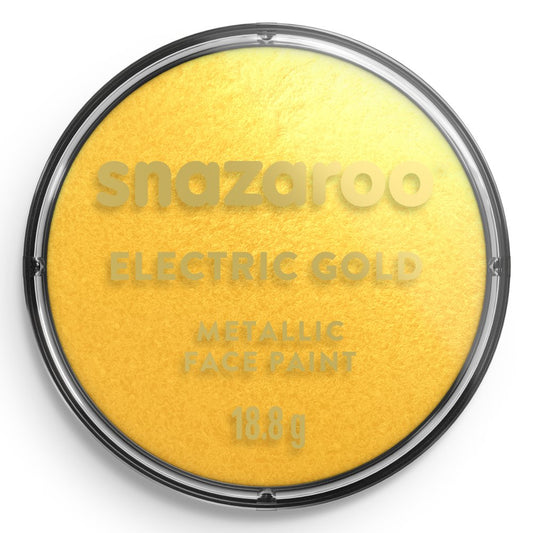 Gold Metallic Face Paint, Snazaroo