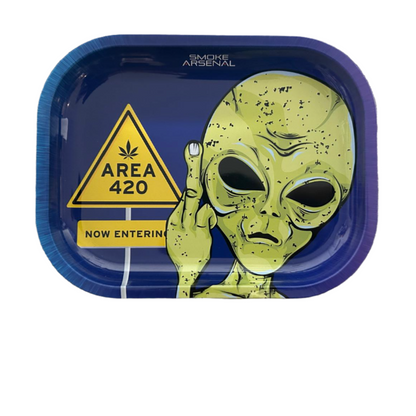 Alien Area 420 Rolling Tray Set