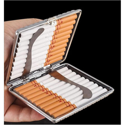 Gold Shiny Metal Plated Cigarette Case