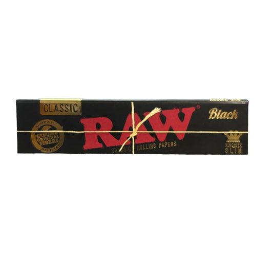 Raw Black Classic Kingsize Slim Rolling Papers