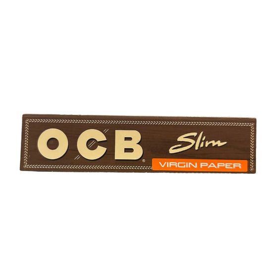 OCB Slim Virgin Unbleached Rolling Paper