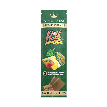 King Palm Peach Pineapple Hemp Wraps & Tips