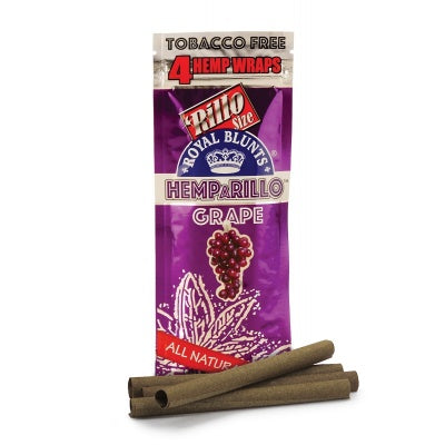 Royal Blunts Hemparillo Grape Rillo Size