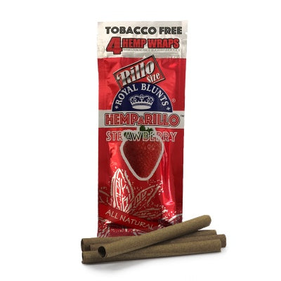 Royal Blunts Hemparillo Strawberry Rillo Size