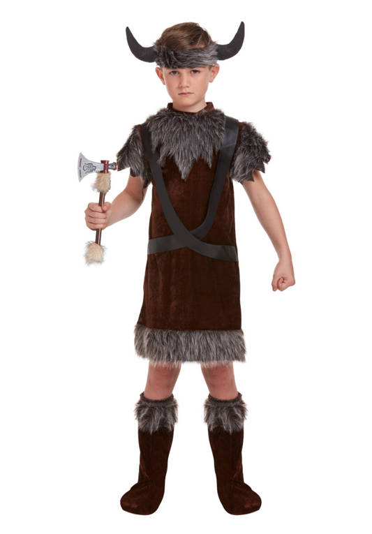 Henbrnadt Children’s Viking Boy Costume (Large / 10-12 Years)