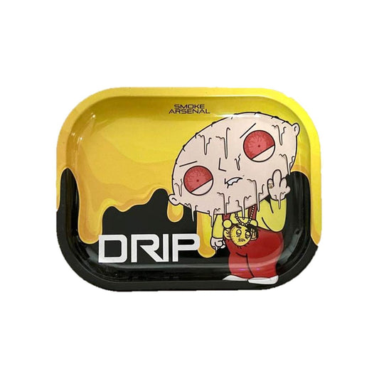 Stewie "Drip" Metal Rolling Tray