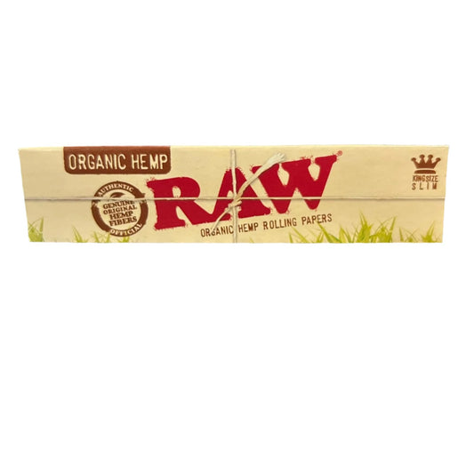 Raw Organic Hemp Kingsize Slim Rolling Papers