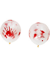 Smiffys Bloody Balloons, 30cm, 8Pk