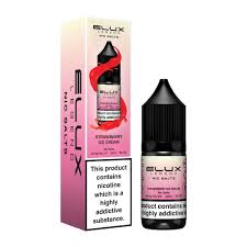 Elux Legend Strawberry Ice Cream Nic Salt 10mg