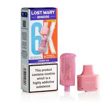 Lost Mary BM6000 Cherry Ice 20mg Pods