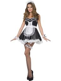 Smiffys French Maid Set, Black & White