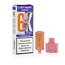Lost Mary BM6000 Strawberry Kiwi 20mg Pods