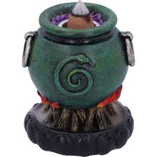 Nemesis Now Emerald Cauldron Backflow Incense Burner 7.3cm