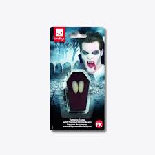 Smiffys Smiffys Make-Up FX, Vampire Fangs, White