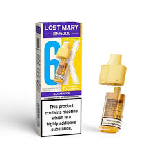 Lost Mary BM6000 Banana Ice 20mg Pods