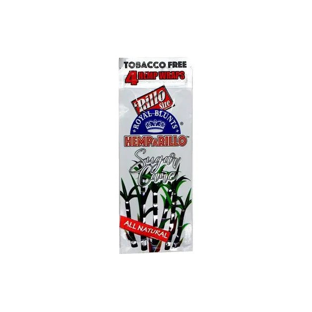 Royal Blunts Hemparillo Sugar Cane Rillo Size