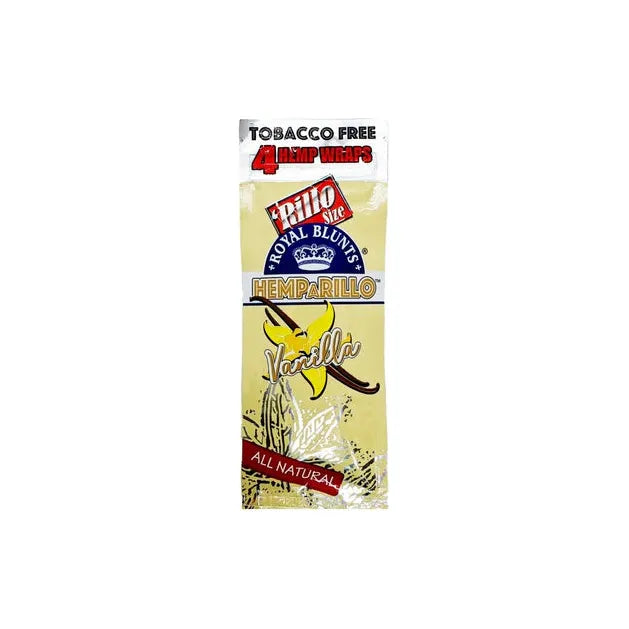 Royal Blunts Hemparillo Vanilla Rillo Size