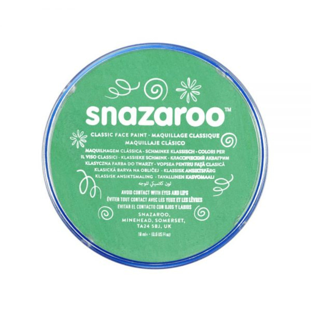 Bright Green Face Paint, Snazaroo