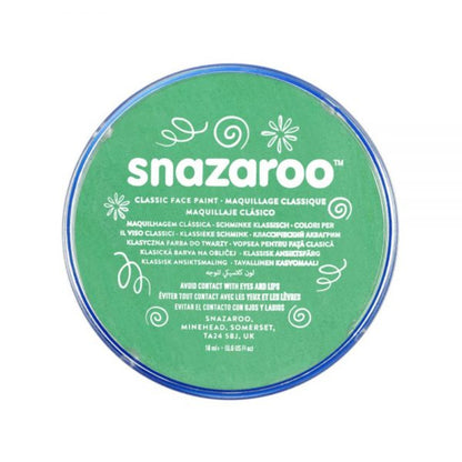 Bright Green Face Paint, Snazaroo