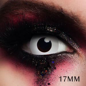 MesmerEyez Mini Sclera White Contact Lenses 1 Day