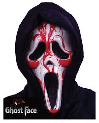 Bleeding Ghost Face® Mask