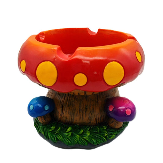 Wise Skies Red Mushroom Ashtray