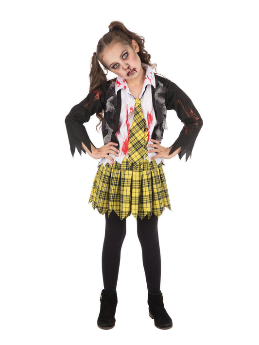 Rubies School Girl Zombie Child Large