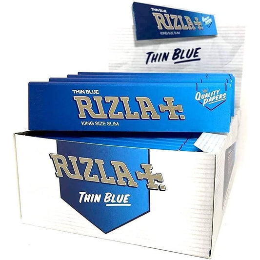 Rizla King Size Blue Rolling Papers (10 Booklets)