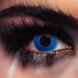 MesmerEyez Zombie Blue Contact Lenses 1 Day
