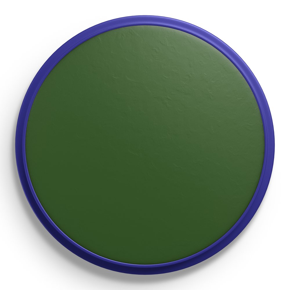 Dark Green Face Paint, Snazaroo