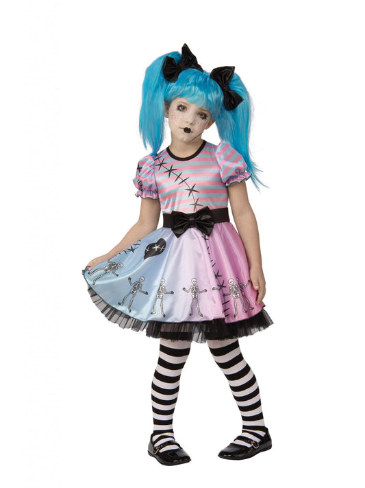Rubies Little Blue Skelly Kids Costume Medium