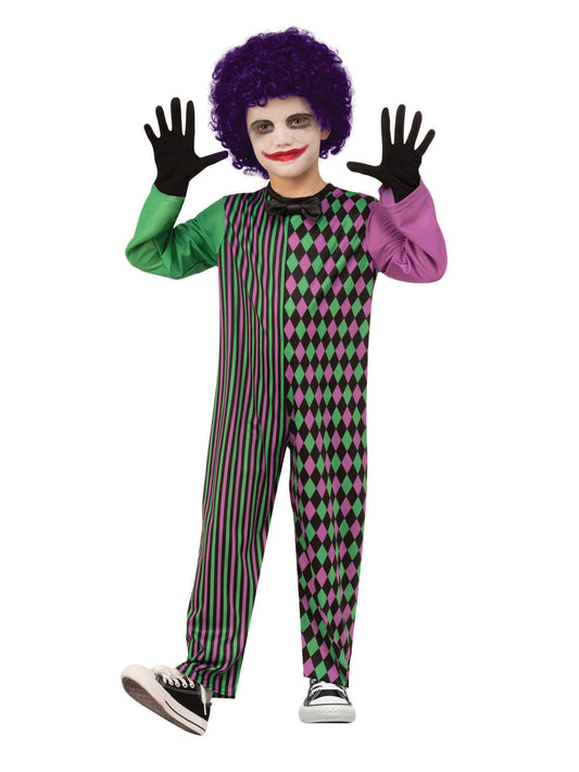 Rubies Clown Boy Kids Costume Small