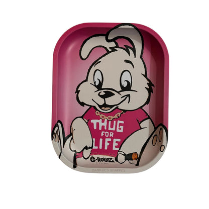 Thug For Life Pink & Purple Rolling Tray Set